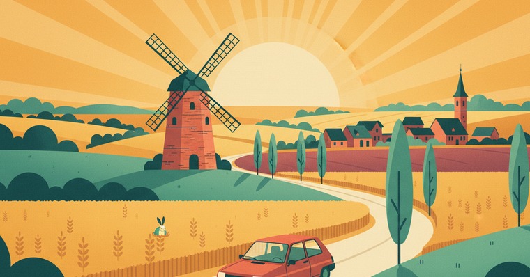 Affiche La Route Buissonnière : contourner Lille