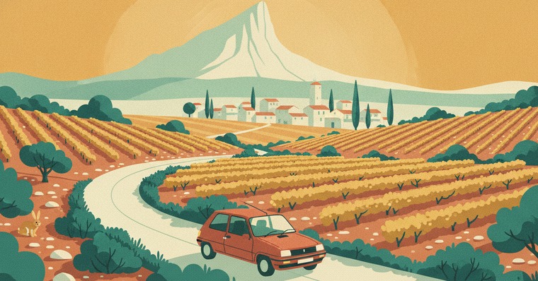 Affiche La Route Buissonnière : contourner Montpellier