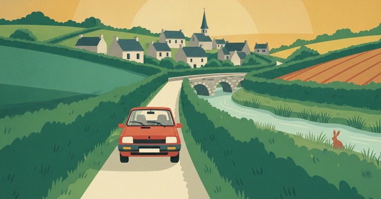 Affiche La Route Buissonnière : contourner Rennes