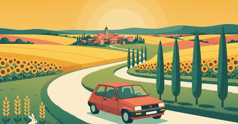 Affiche La Route Buissonnière : contourner Toulouse