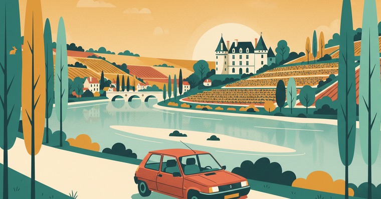 Affiche La Route Buissonnière : contourner Tours